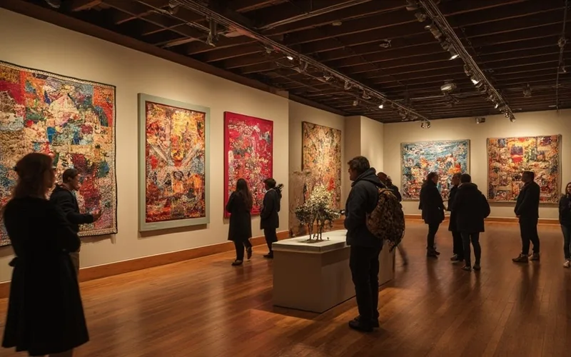 Local Artists Shine at River City Food and Wine Festival with Quilts and Creative Installations